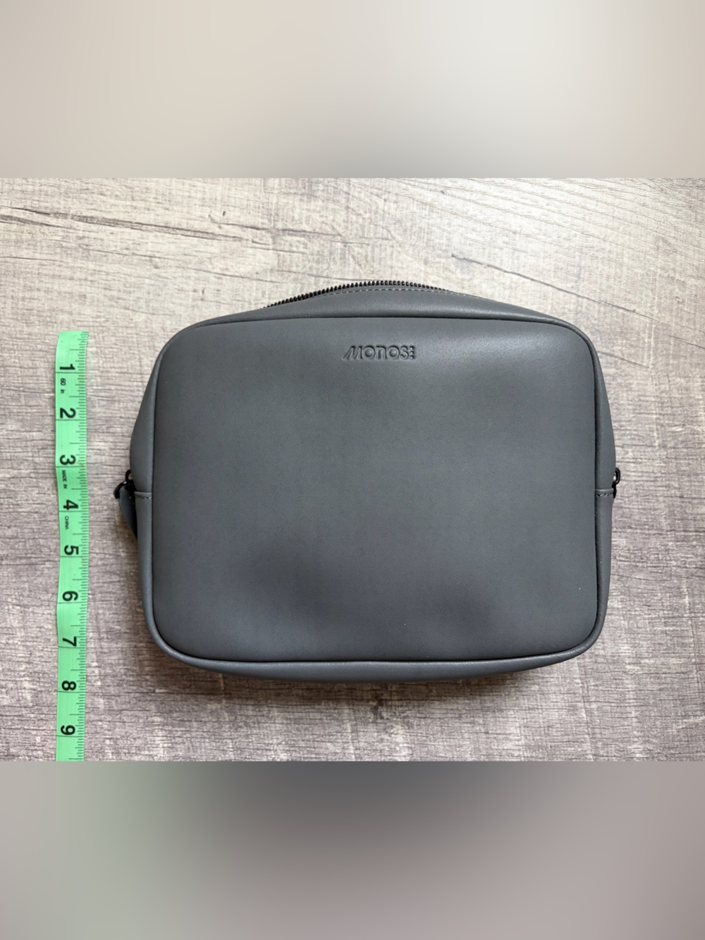 Monos Classic Black Toiletry Bag